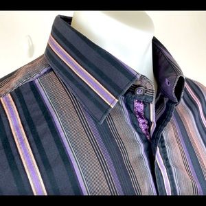 Bugatchi Striped Shirt